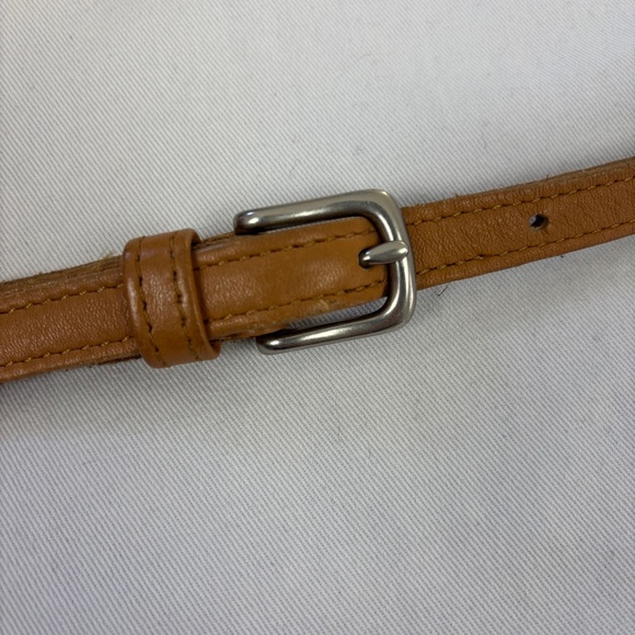 Vintage Coach Camel Brown Leather Crossbody Purse with Tag USA AS IS - Picture 7 of 16